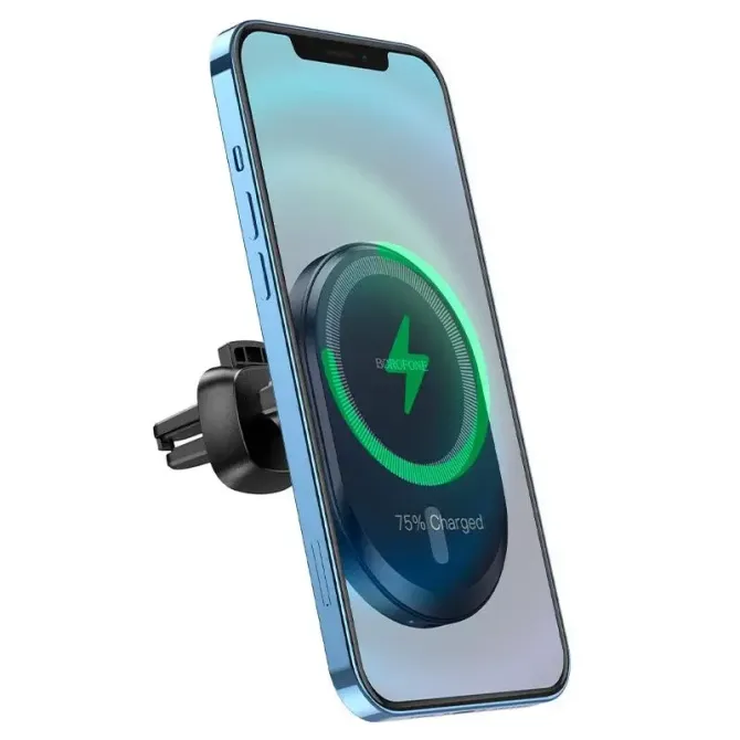 Крепление для телефона mobile holder Borofone BH201 Magnetic Wireless Киев - изображение 2