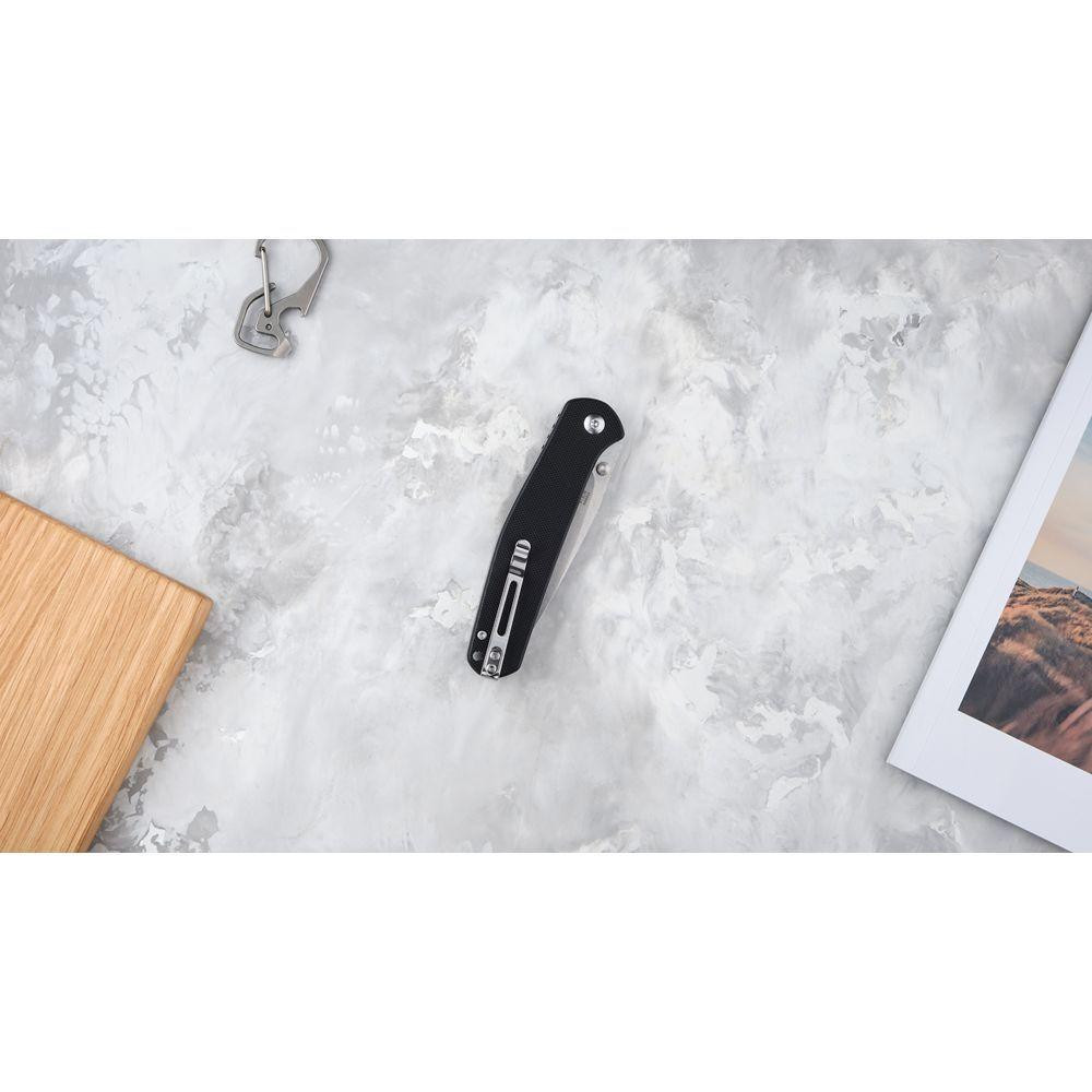 Нож складной Ganzo G6804 черный Ровно - изображение 10