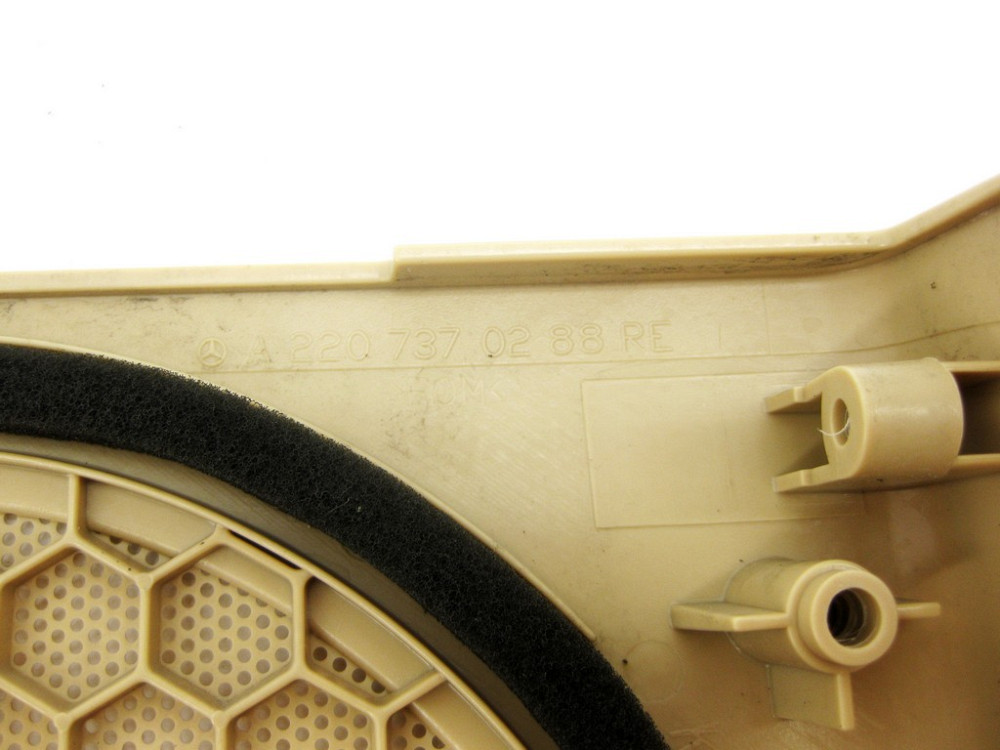 Mercedes-Benz  A2207370288 1A26 Накладка динаміка бежева на карті задніх правих дверей S-class short W220 S-class long V220 Одеса - фото 11