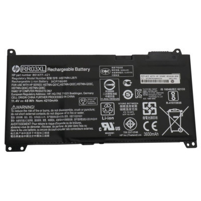 Аккумулятор для ноутбука HP ProBook 450 G4 RR03XL, 48Wh (4212mAh), 3cell, 11.4V, Li-ion (A47867) Винница - изображение 1