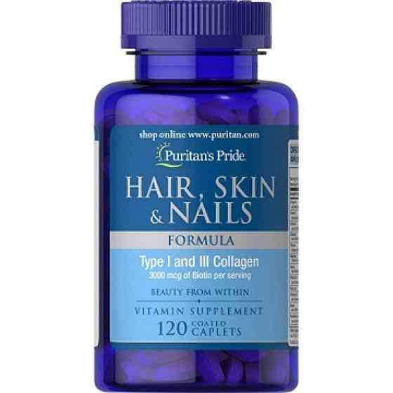 Hair Skin and Nails Formula Type 1 and 3 Collagen - 60 caps Луцк