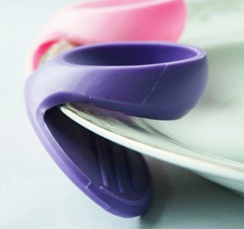 Силиконовая прихватка для горячего розовая Киев - изображение 3