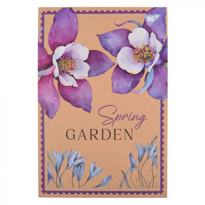 Блокнот Yes Flowers В5 80 листов клетка 80 листов (151989) Винница - изображение 1