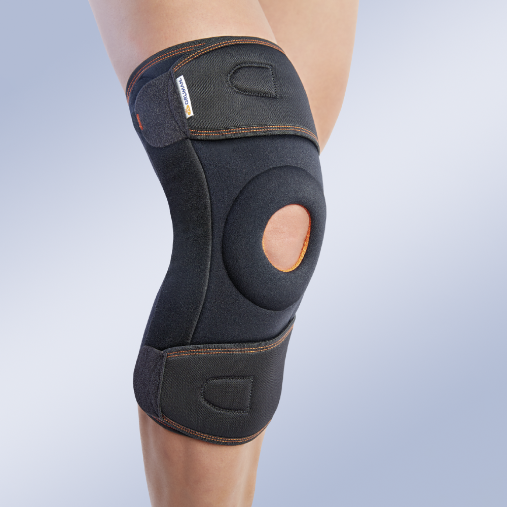 3-Tex роз'ємний наколінник з бічними вставками та поліцентричним шарніром Orliman 7120 розмір M Дніпро - фото 1