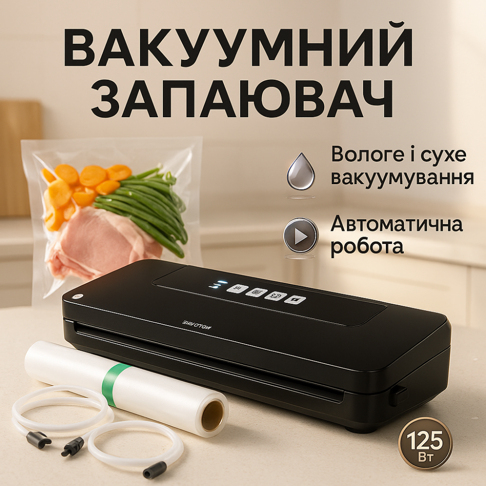 Вакуумный вакууматор, Машина для вакуумной упаковки пищи, Вакууматор для деликатесов DM-17 Львов - изображение 17