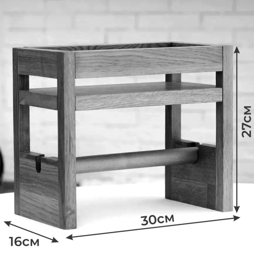 Тримач для паперових рушників "Вертіндо" сепія Миколаїв - фото 2