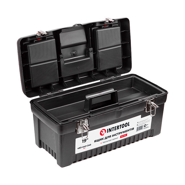 Комплект ящиків для інструментів з метал. замками, 4 од. (BX-1013 12,5
