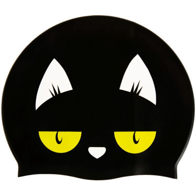 Шапка для плавания Aqua Speed Kiddie 142-07 60649 чорний, принт Діт OSFM (5905718606498) Винница - изображение 3