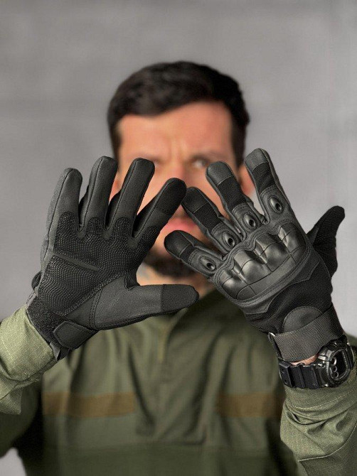 Перчатки enigma lux black ВТ6008 Одеса - фото 7