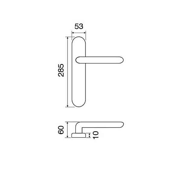 Ручка на планке Fimet 106-288 F01 Michelle пол.латунь кл Киев