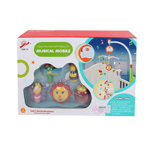 Карусель на ліжечко підвіски 5шт на батарейці, в коробці 44-29-9см (838-14) Чернігів - фото 1