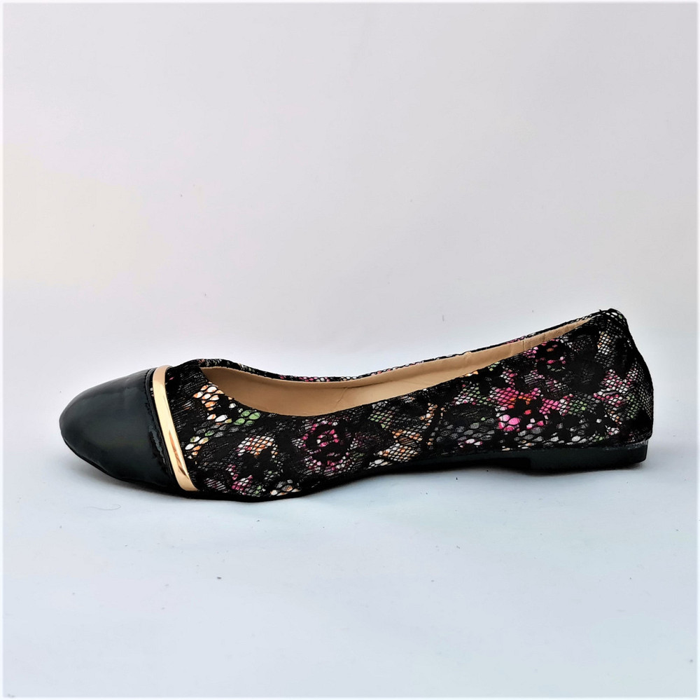 . Жіночі Балетки Чорні Мокасини Туфлі (розміри: 36,37) - 07-1 Дніпро - фото 4