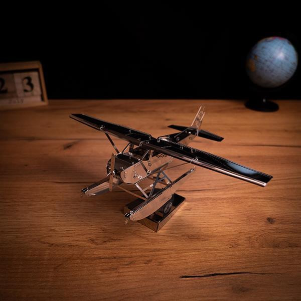 Колекційна модель-конструктор Metal Time Breeze Drifter Гідроплан механічний (MT003) Харків - фото 15