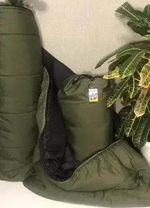 Спальний мішок (ковдра) Hulen 75х220см Оливковий Вінниця