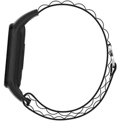 Ремешок для фитнес браслета Armorstandart AlpinaStyle Band для Xiaomi Mi Band 7/6/5/4 Black (ARM64987) Винница