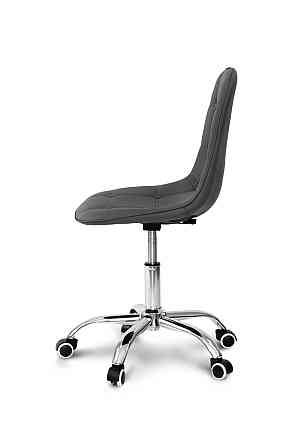 Стілець офісний Марсель, шкірзам сірий Киев