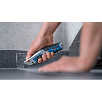 Нож монтажный Bosch строительный трапециевидный складной, корпус пластик, 253мм (1.600.A01.V3H) Винница - изображение 2