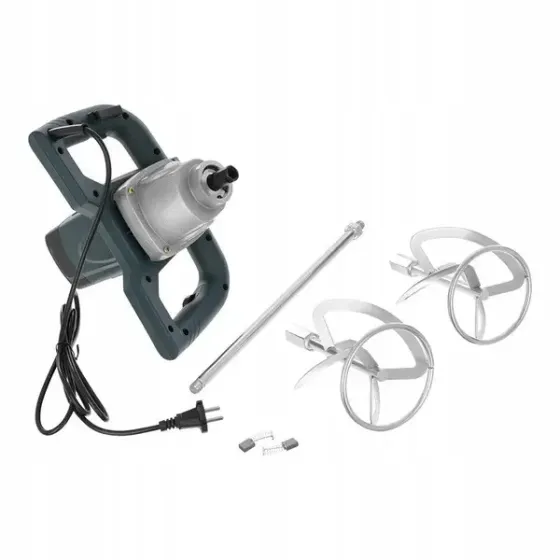 BX-1500 Міксер Будівельний Електричний 3200Вт 700Об/хв Змішувач Бетону Та Фарби 2х Стрижень Для Ремонту Одеса