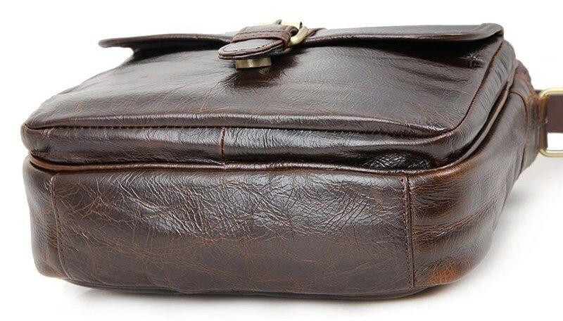 Сумка мужская Vintage 14104 Коричневая Киев - изображение 6