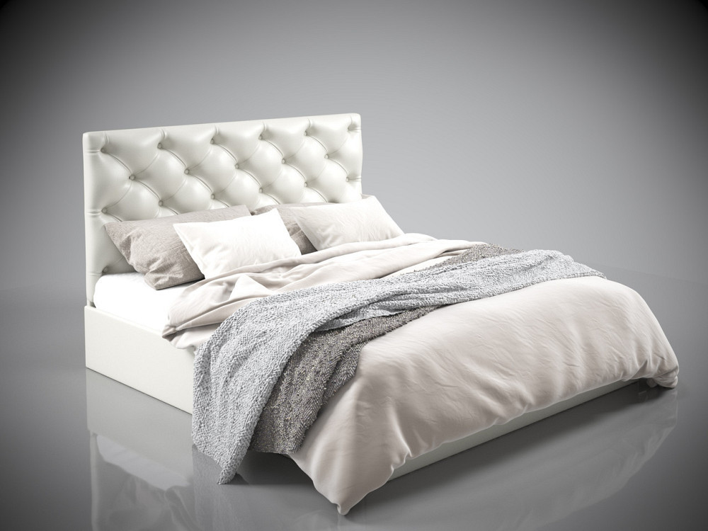 Ліжко DaiquiriDesign з підйомним механізмом каркас метал 180x190 білий Київ - фото 1