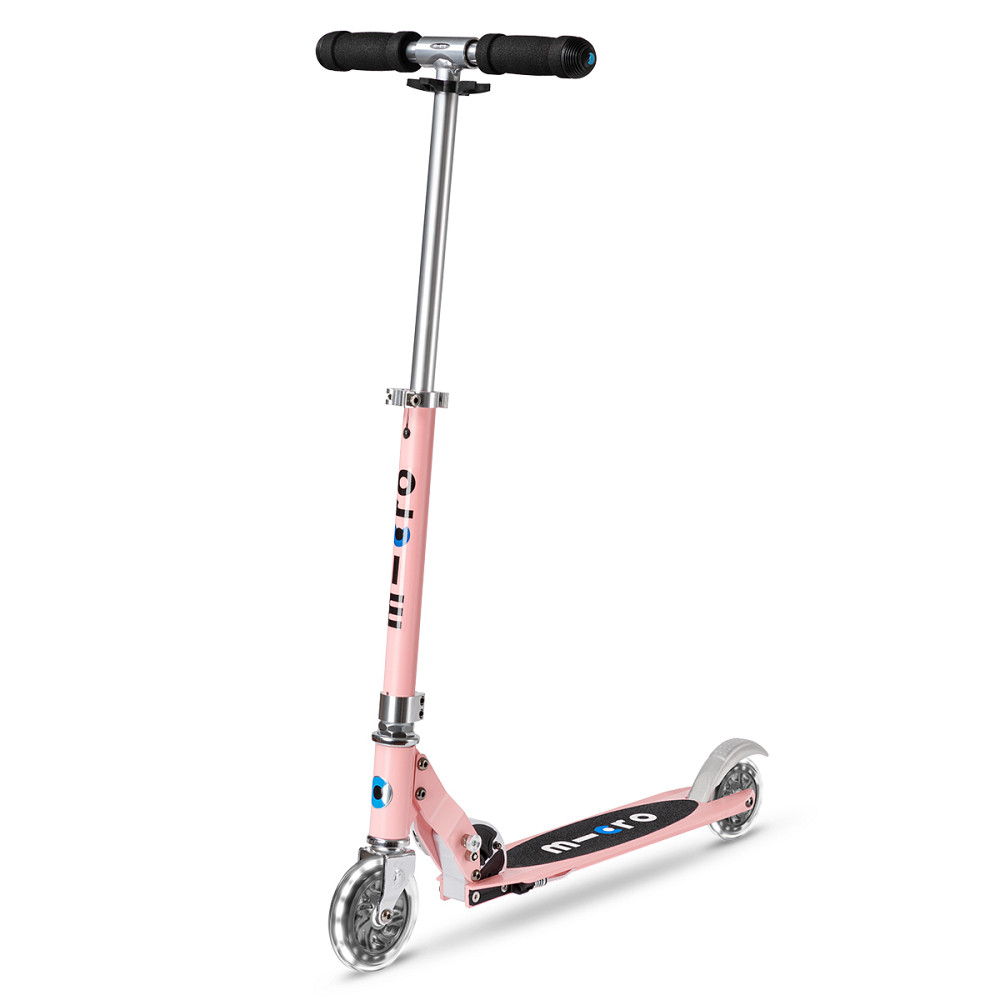 Самокат Micro серії Sprite LED - Неонова троянда Дніпро - фото 1