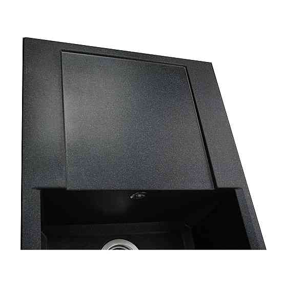 Гранітна мийка Globus Lux KOMO графіт 790х500 мм-А0001 Київ