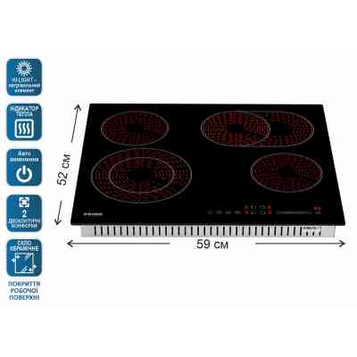 Варочна поверхня PRIME Technics PEH 664 Вінниця