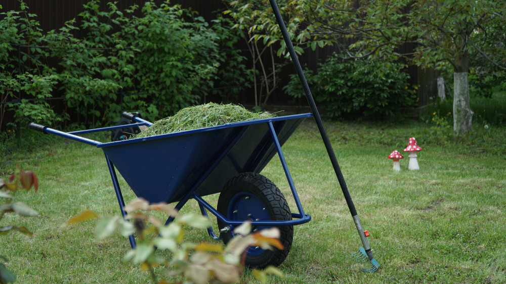 Тачка садовая Garden joys 110/220л Синий Тачка одноколесная садовая Тачка огородная Тачка для песка Белая Церковь - изображение 5