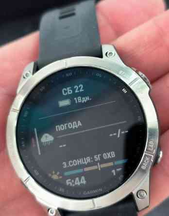 Топовый! Смарт -Часы Garmin Fenix 7 Silver 47mm Киев