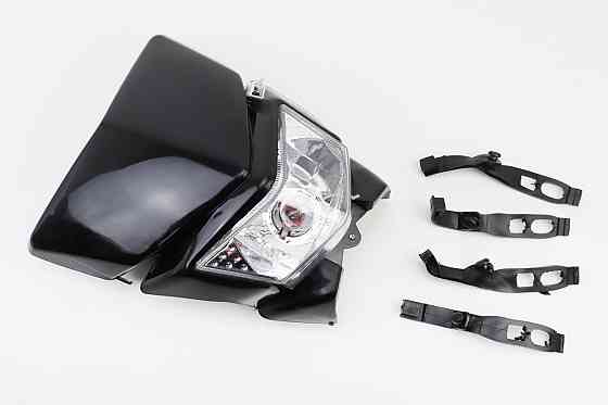 пластик - обтічник + фара, ЧОРНИЙ, тип 7 Київ