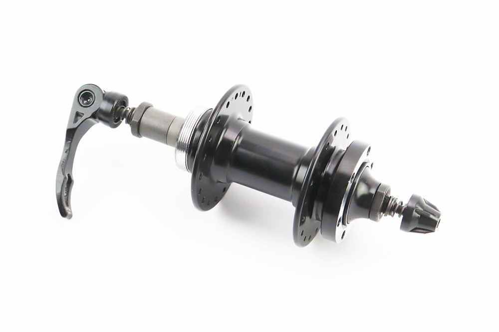 Втулка задня MTB алюмінієва 14Gx36H під вільнобіг, Disk-brake, 2 пром-підшипники 6000 2RS, кріпл. ексцентрик, чорна D242SBT Киев - изображение 2