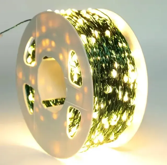 Гирлянда Роса LED на зеленом проводе USB 20*200 AND 5336 Коломия - фото 3