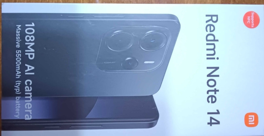 Телефон Redmi Note 14 Black 8GB -256GB Київ - фото 3