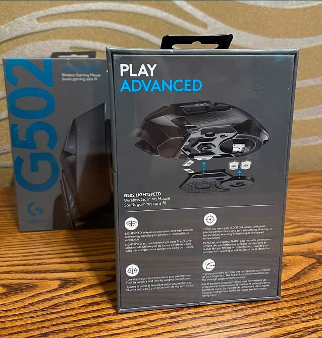 Мышь Logitech C502 LightSpeed Wireless Hero 25.6K. Киев - изображение 2