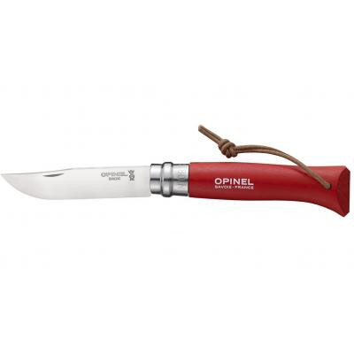 Ніж Opinel №8 Inox VRI Trekking красный (1705) Вінниця - фото 1