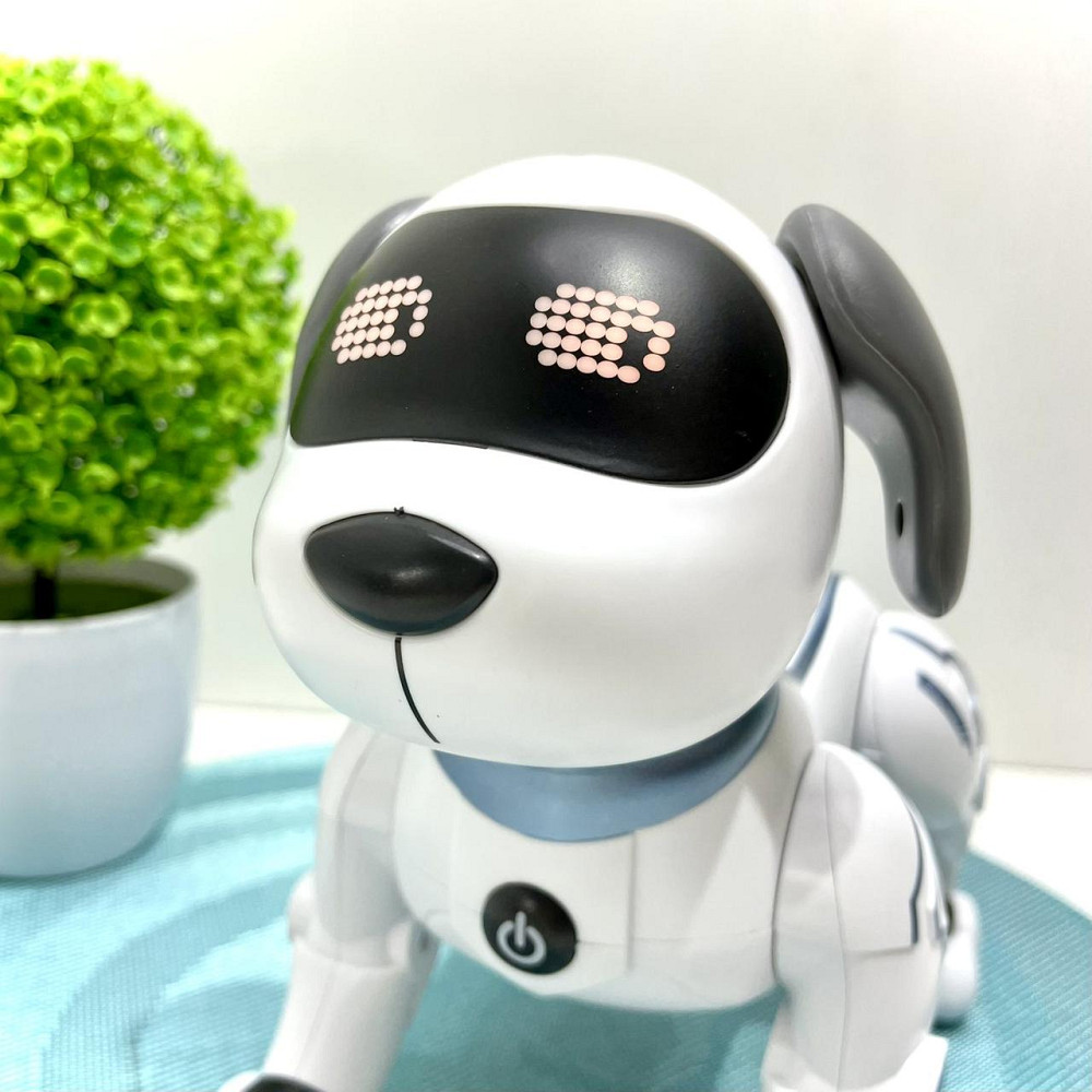 Собака-робот на радіокеруванні ходить танцює виконує голосові команди Білий (RC 0004) Чернігів - фото 5