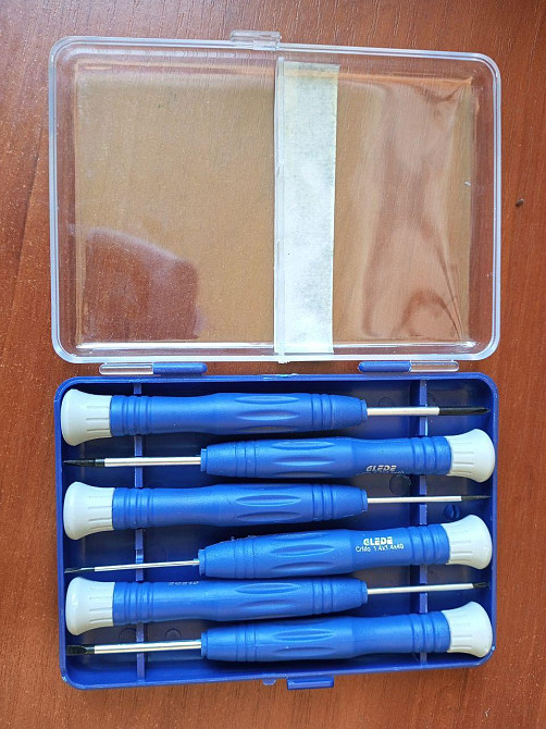 Набор отверток часовых GLEDE Набор отверток для точной механики Полтава - фото 1