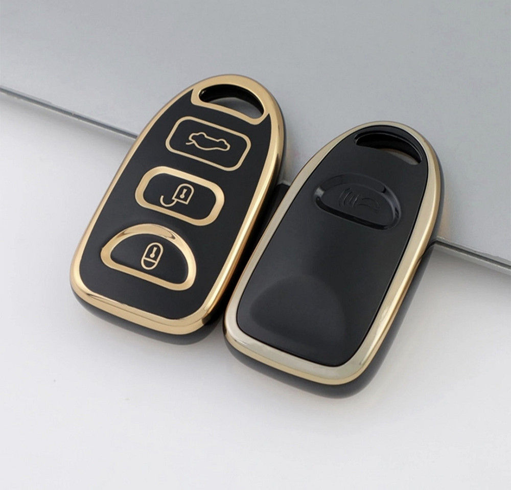 Захисний чохол для автомобільного ключа Hyundai Kia Чорний Смела - изображение 1