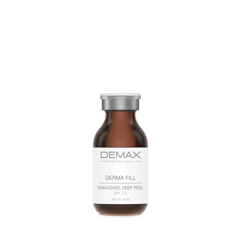 Інтелектуальний пілінг з миттєвим ефектом ревіталізації Derma Fill Bakuchiol Peel  20 мл Demax Дніпро - фото 1