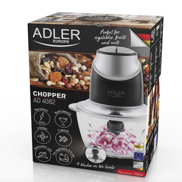 Блендер для смузі і соусів, Блендер міксер з чашею для подрібнення Подрібнювач кухонний м'яса VM-68 Івано-Франківськ - фото 1