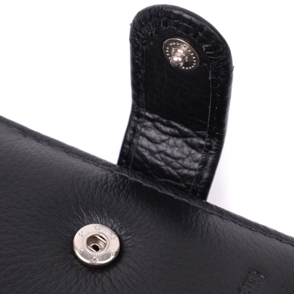 Чоловічий шкіряний гаманець, чорний (ST Leather) Київ - фото 9