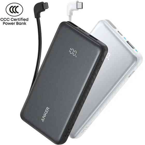 Універсальна мобільна батарея Anker Zolo 10000 mAh 22.5 W White (A110DH21) ( 16125 ) Харків