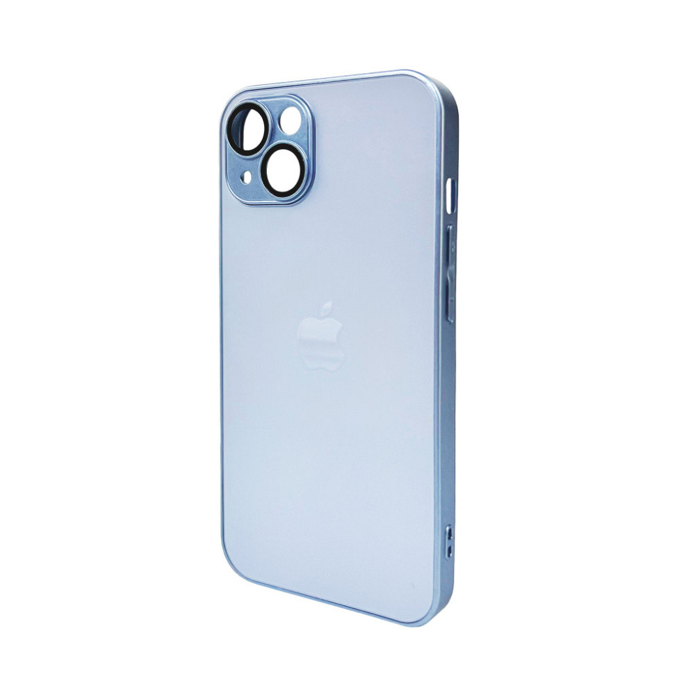 Чохол AG Glass для iPhone 12 Sierra Blue Київ - фото 1