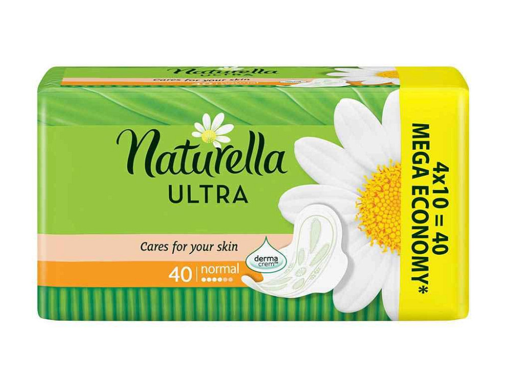 Гигиенические прокладки (4 капл)NATURELLA Ultra Normal 40шт.   Solmir Киев - изображение 1