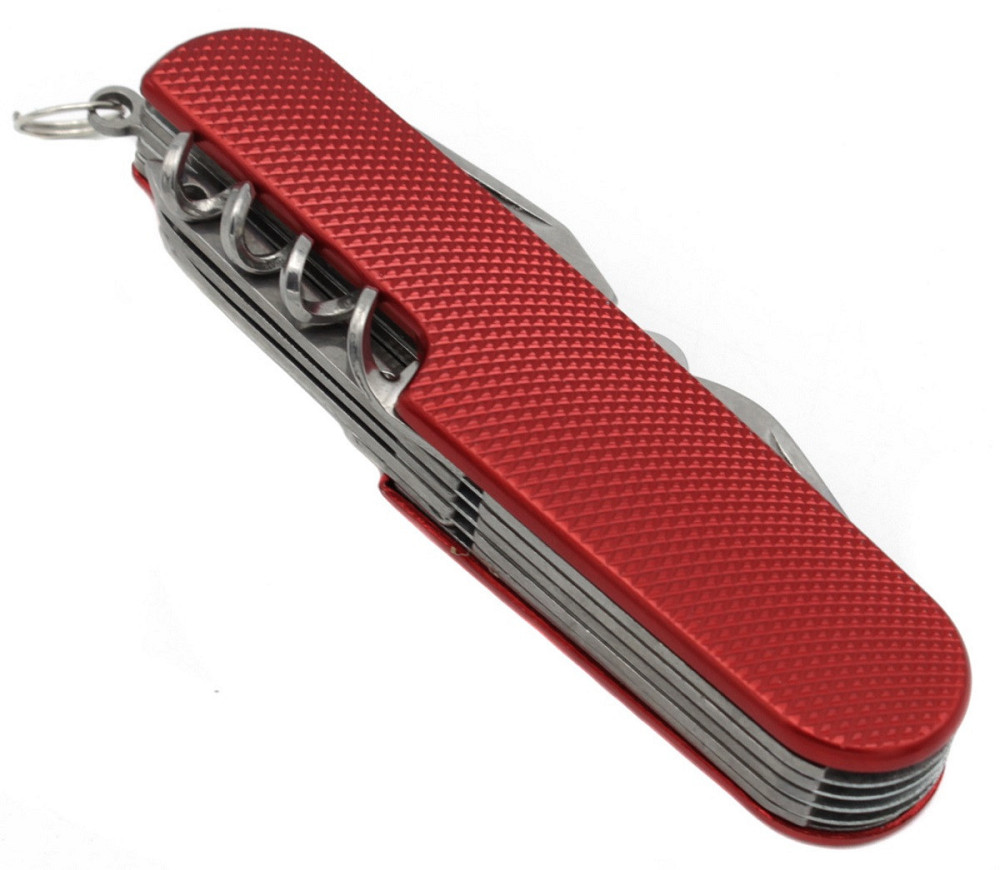 Мультитул швейцарський ніж 11 в 1 червоний Київ - фото 4