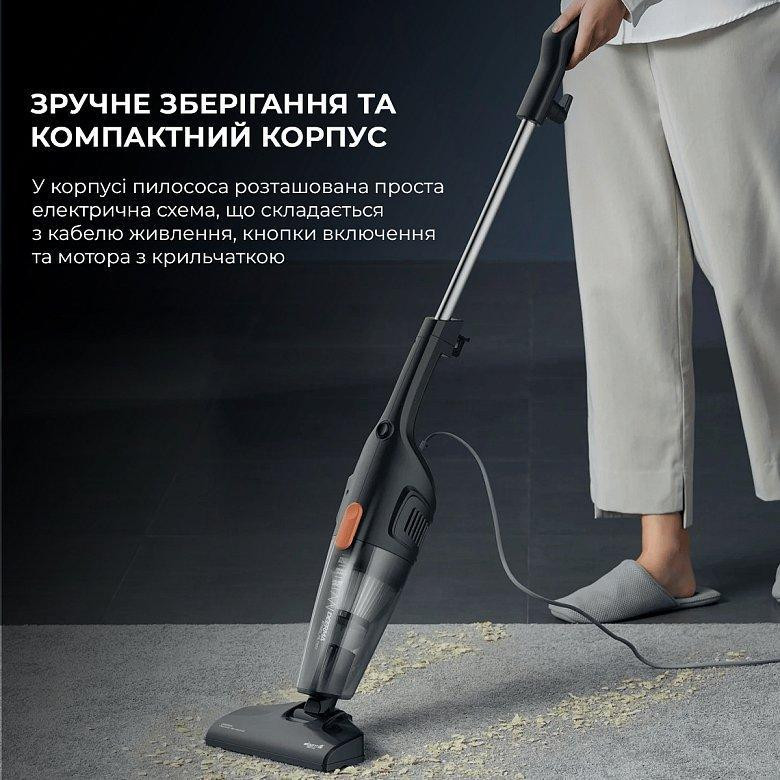 Пилосос Deerma Corded Hand Stick Vacuum Cleaner (DX115C) ( Чорний ) Харьков - изображение 6
