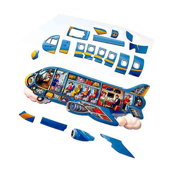 Деревянный Пазл-вкладыш 