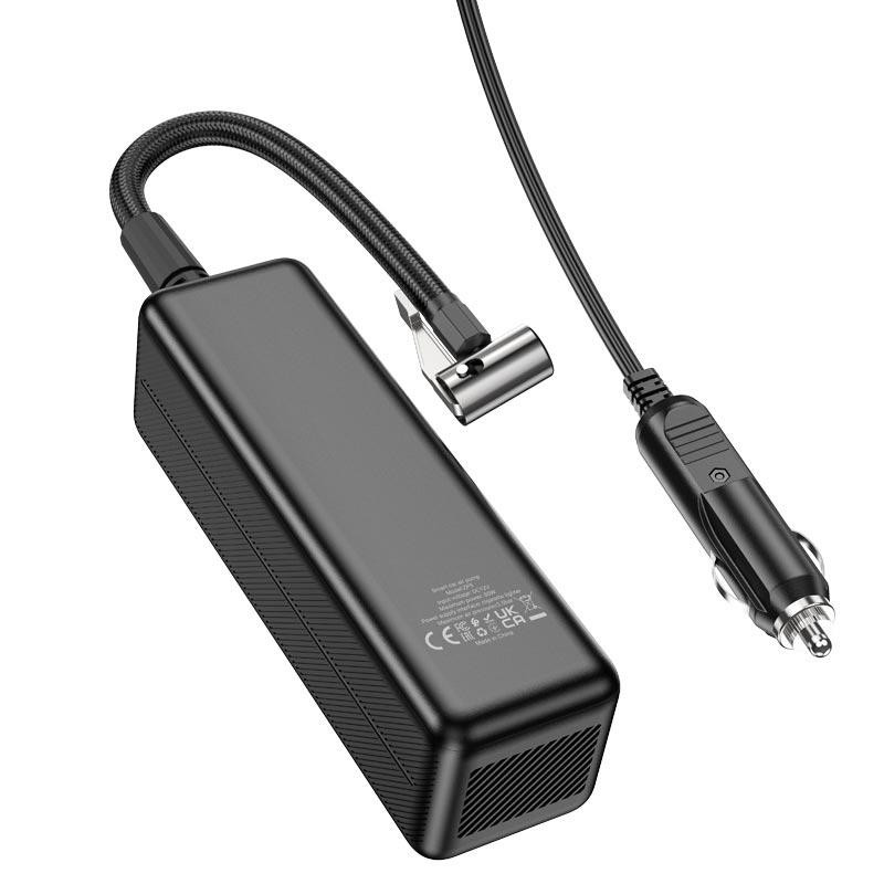 Автомобильный насос HOCO ZP5 May smart air pump Black Одесса - изображение 7