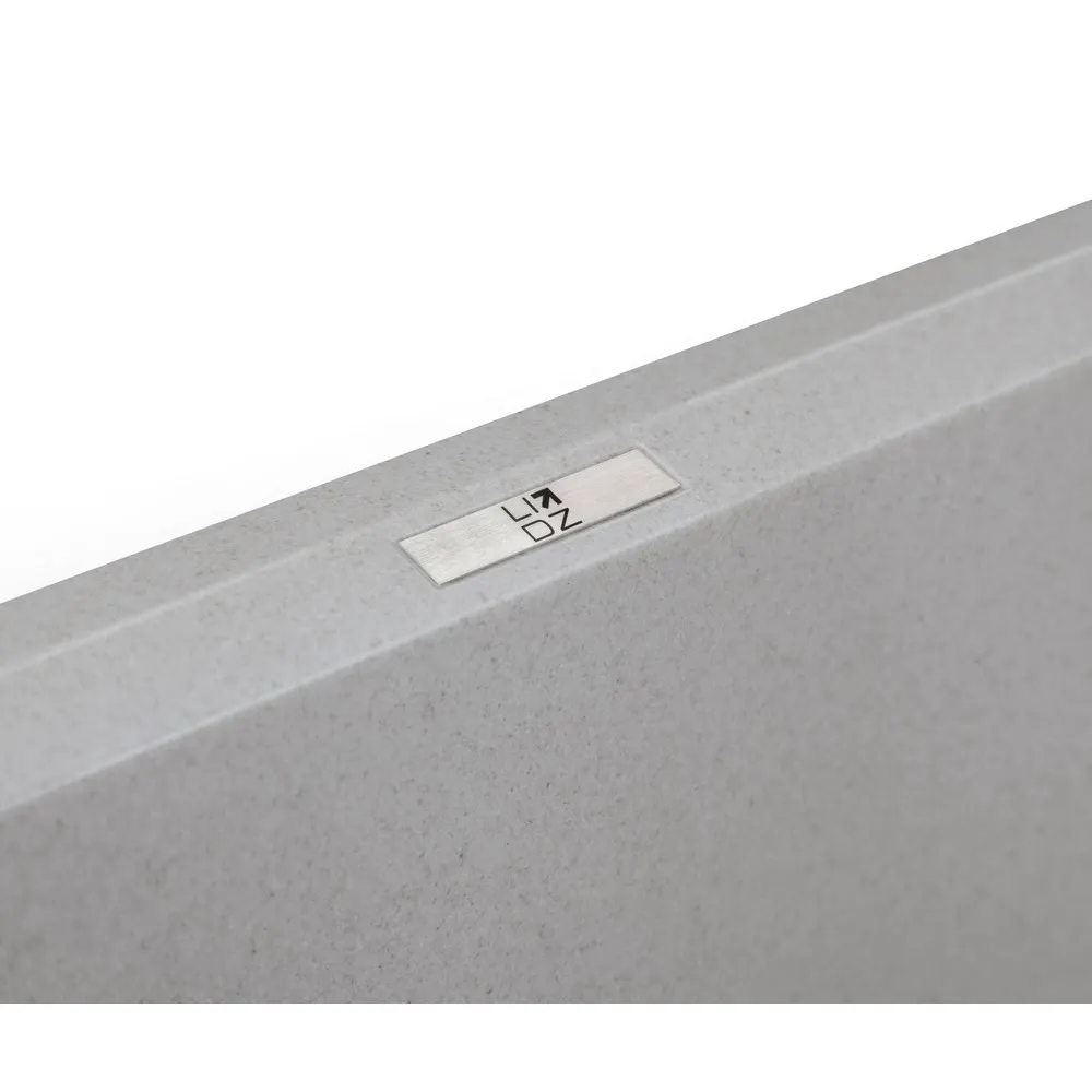 Кухонна мийка Lidz 790x495/230 GRA-09 (LIDZGRA09790495230) Київ - фото 8