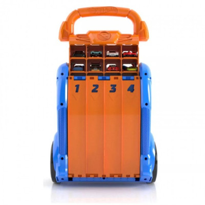 Автотрек Hot Wheels Портативный трек-контейнер с 4 равнобедренными дорожками (HWCC14) Винница - изображение 2